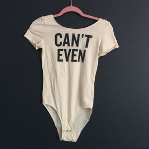 Logo Bodysuit